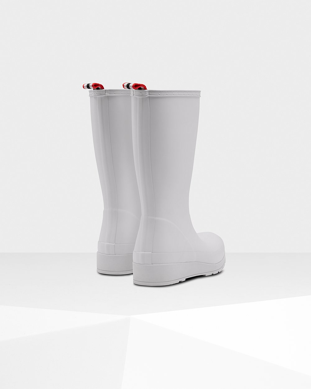 Hunter Original Tall Rain Play Boots - On Sale Womens Grey - RKJOQT419